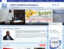 Tablet Screenshot of best-conseils.com